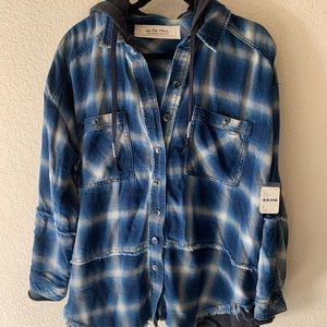 We The Free Calico Basin Overdye Buttondown